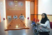 Kanwil Kemenkum Sulbar Dapatkan Apresiasi Atas Penyelesaian Temuan Audit BMN
