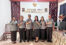 Pastikan Integritas, Kakanwil Kemenkum Sulbar Pimpin Pembinaan Notaris di Mamasa