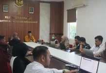 Bahas Ranperbup, Kemenkum Sulbar Terima Kunjungan Konsultasi Pemda Majene