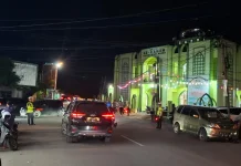 Ditlantas Polda Sulbar Kawal Kelancaran Tarawih, Fokus Mesjid Raya Suada