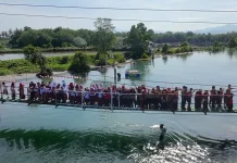 Jembatan Gantung di Desa Bonda Selesai, Membuka Akses Ekonomi dan Pendidikan