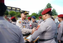 Kapolda Sulbar Berikan Reward, Apresiasi  Personel Ungkap Kasus Curanmor Besar