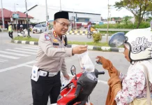 Ditlantas Polda Sulbar Edukasi Pengendara Pentingnya Keselamatan