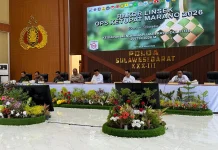 Kemenkum Sulbar Dukung Rakor Linsek Operasi Ketupat 2026