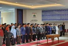 Gubernur Sulbar Lantik 154 Pejabat Eselon III dan Fungsional