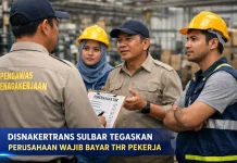Disnakertrans Sulbar Tegaskan Perusahaan Wajib Bayar THR Pekerja
