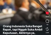 Rapat Lagi, Rapat Lagi: fenomena Diskusi Panjang tanpa Keputusan di Indonesia