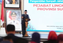 Pelantikan di Lingkup Pemprov Sulbar, Gubernur: yang Belum Dilantik Jangan Kecewa