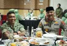 Buka Puasa Bersama Pangdam Palaka Wira, Kapolda Sulbar: Pererat Silaturahmi