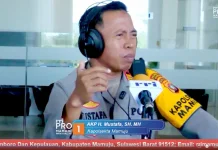 Kapolsekta Mamuju Imbau Warga Hidupkan Kembali Poskamling
