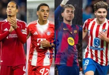 Hasil Lengkap Leg Pertama 16 Besar Liga Champions