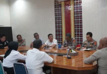 Kakanwil Kemenkum Sulbar Koordinasi dengan Kapolres Bahas Isu Hukum di Polman