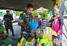 Tekan Harga Pangan Jelang Idul Fitri, Korem 142/Tatag Gelar Bazar Ramadan di Mamuju