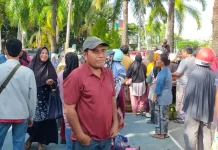 Gerakan Pangan Murah Diserbu Warga Lapangan Ahmad Kirang