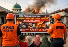 BPBD Sulbar Ingatkan Masyarakat Waspada Bencana Kebakaran jelang Lebaran