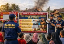 Damkar Mamuju Bagikan Tips Aman Tinggalkan Rumah saat Mudik