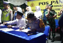 Kapolda Sulbar Bersama Forkopimda Pantau Arus Mudik dan Pos Pengamanan Idul Fitri