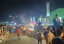 Sebanyak 60 Personel Polisi Disiagakan Amankan Malam Takbiran di Mamuju