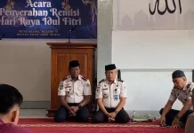 Dua Narapidana Korupsi di Rutan Majene Terima Remisi Idul Fitri 1447H