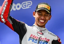 Veda Pratama Ukir Sejarah, Podium Perdana Pembalap Indonesia