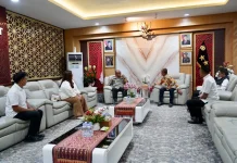 Jalin Sinergi, Polda Sulbar Audiensi dengan PSI dan Kadin Sulbar