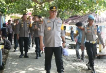 Kapolda Sulbar Pantau Langsung Pengamanan Wisata di Mamuju