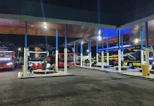 Belasan Ribu Masyarakat Mudik Menggunakan Bus Melalui Terminal Simbuang Mamuju
