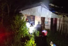 Rumah Warga di Sese Terbakar saat Semua Terlelap