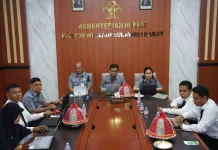 Kemenkum Sulbar Paparkan Hasil Anev Perda Swasembada Pangan