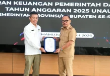 Pemprov Sulbar Serahkan LKPD 2025 ke BPK