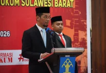 Kemenkum Sulbar Lantik Pejabat Fungsional Perkuat Kinerja