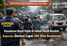 Sebanyak  300 Ribu Kendaraan di Sulbar Deviasi Bayar Pajak
