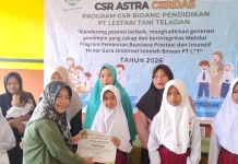Siswa Berprestasi Desa Polanto Jaya Terima Beasiswa Astra Cerdas