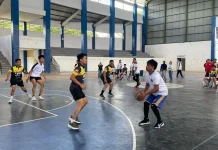 Rutan Mamuju Unjuk Gigi di Turnamen Basket Antar-UPT Sulbar
