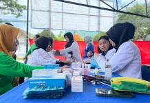 Rutan Mamuju  Bersama Kanwil Ditjenpass Gelar Donor Darah dan Pemeriksaan Geratis