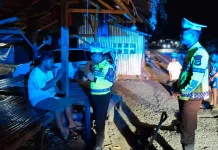 Ditlantas Polda Sulbar Gencarkan Patroli Malam, Minimalisir Risiko Kecelakaan