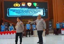 Kapolda Sulbar Tinjau Langsung Tes Kesehatan Rekrutmen Polri