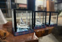Miniatur Perahu Sandeq Karya Warga Binaan Rutan Mamuju Jadi Produk Unggulan