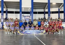 Rutan Mamuju Juara Turnamen Futsal HBP Cup I