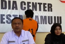 Polresta Mamuju Tangkap Ayah Tiri Pelaku Rudapaksa Anak di Bawah Umur