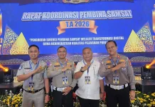 Hadiri Rakor Samsat Nasional, Dirlantas Polda Sulbar Komitmen Perkuat Sinergi