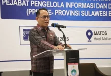 Sekda Sulbar Dorong Kapasitas PPID untuk Meningkatkan Asas Keterbukaan