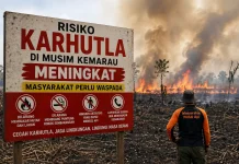 Risiko Karhutla di Musim Kemarau Meningkat, Masyarakat perlu Waspada