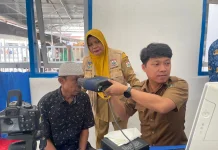 Sebanyak 352 Warga Binaan Rutan Mamuju Jalani Perekaman NIK Serentak