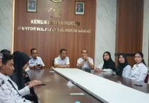 Evaluasi Kinerja, Kemenkum Sulbar Tegaskan Komitmen Peningkatan Kinerja