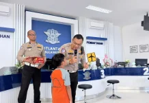 Ditlantas Polda Sulbar Tanamkan Budaya Tertib Lalu Lintas Sejak Dini