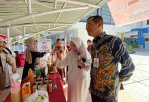 UMKM Warga Binaan Rutan Mamuju mengikuti Bazar DWP Kemenkum Sulbar