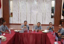 Hadiri Evaluasi ZI, Kemenkum Sulbar Tegaskan Komitmen Wujudkan WBBM