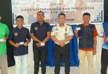Sebanyak 65 Warga Binaan Rutan Mamuju Menerima KTP