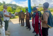Satpol PP Jaring 6 Pelajar Bolos saat Jam Pelajaran di Mamuju